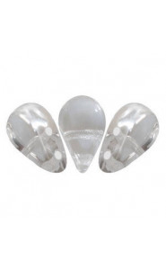 Les perles par Puca® Amos beads Crystal 00030